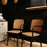 Lot an armchair and chair 811 Josef Hoffmann Thonet Prague