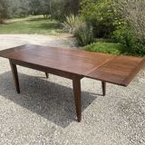 Table de ferme ancienne cerisier avec rallonges