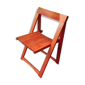 Chaise pliante vintage Italie 1960