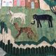 Vintage Egyptian Tapestry Ramsès Wissa Wassef circa 1960