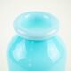 Turquoise vase, 1970s, made in Europe