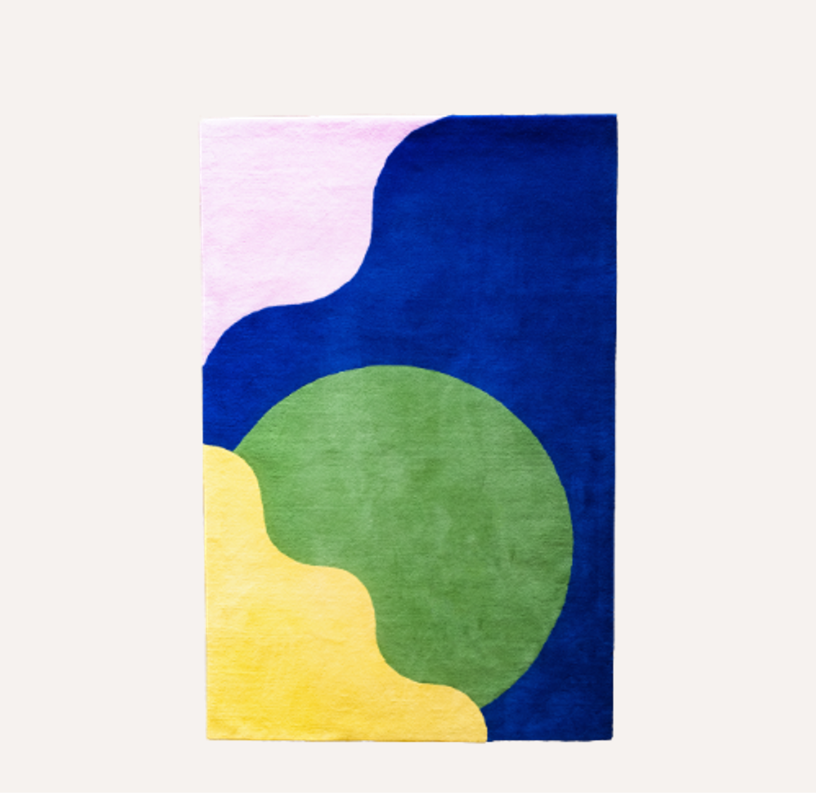 Tufted rug in wool Baywatch Handmade 140 x 210 cm