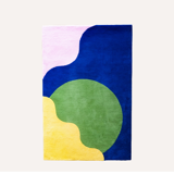 Tufted rug in wool Baywatch Handmade 140 x 210 cm