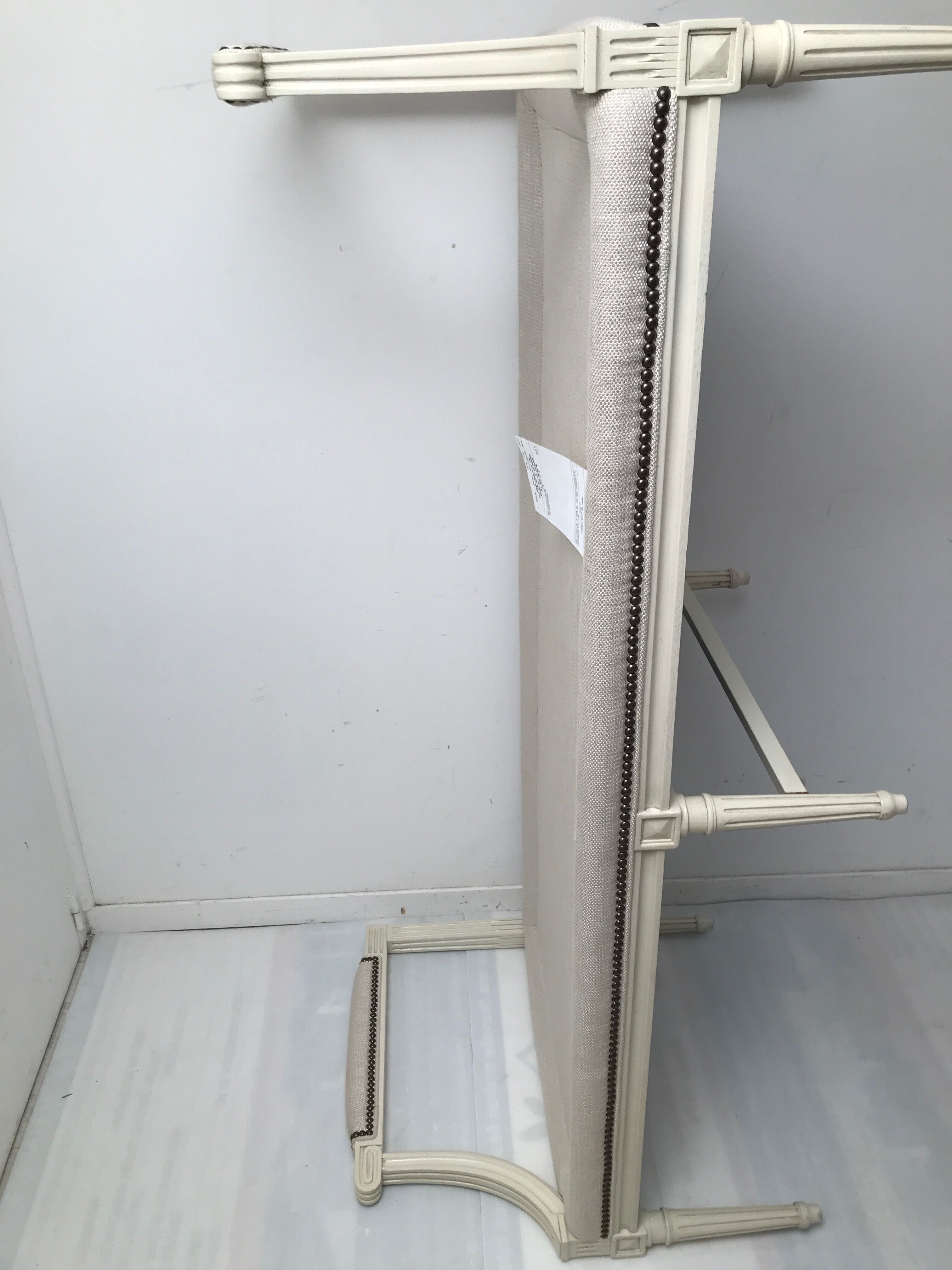 Updated bed end bench 3 seats baroque style