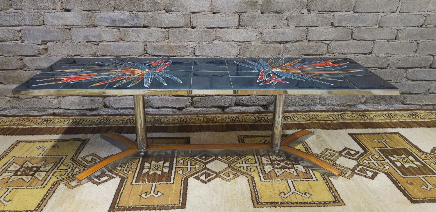 ADRI ceramic coffee table 1970