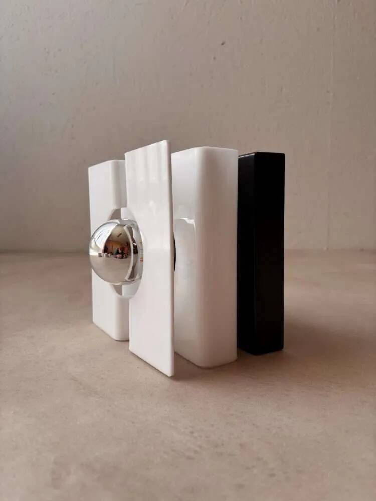 1970s plexiglass wall light