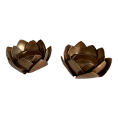 Bougeoirs nénuphars
