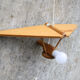 Wooden aircraft suspension