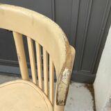 4 chairs bistro vintage coffee 1950