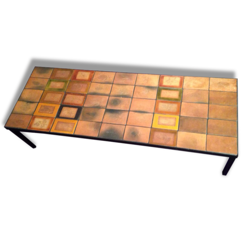Table Basse, Roger Capron - années 60