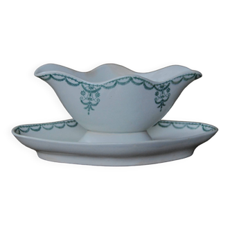 Vintage porcelain sauce boat