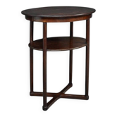 Beech pedestal table, by J. Hoffmann, Maison Thonet, Art Deco – 1930