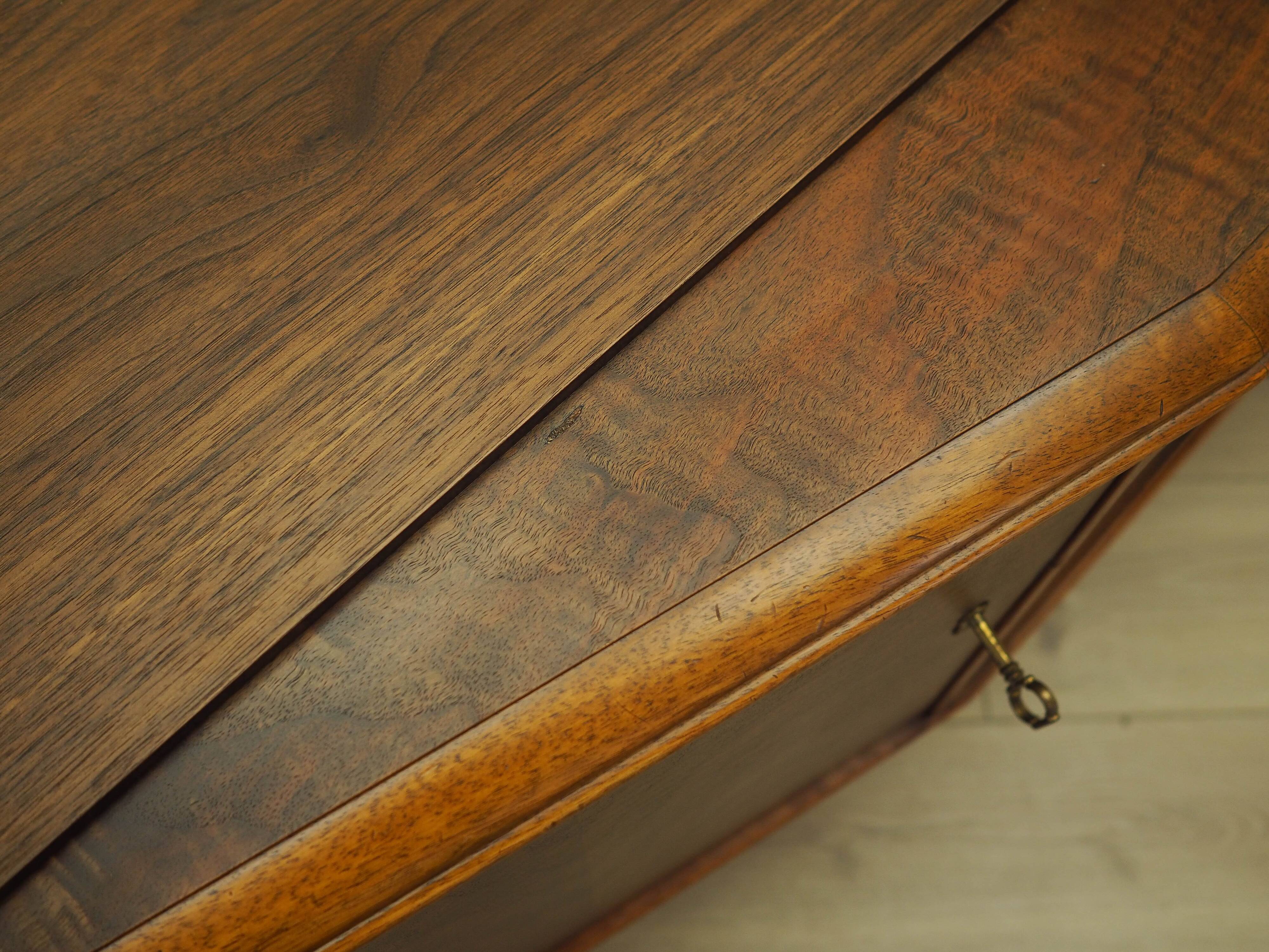 Walnut sideboard, Danish design, 1960s, manufactured in Denmark