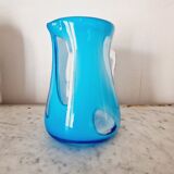 Vintage blown glass pitcher