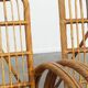 Set of 2 French Rattan Vintage Design Armchairs from the 1950s