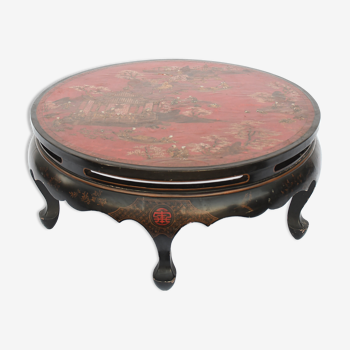 Table basse ronde chinoise