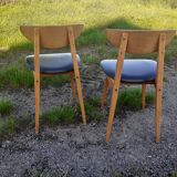 Paire de chaises vintage