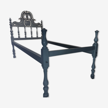 Provençal bench bed patinated early 19th century