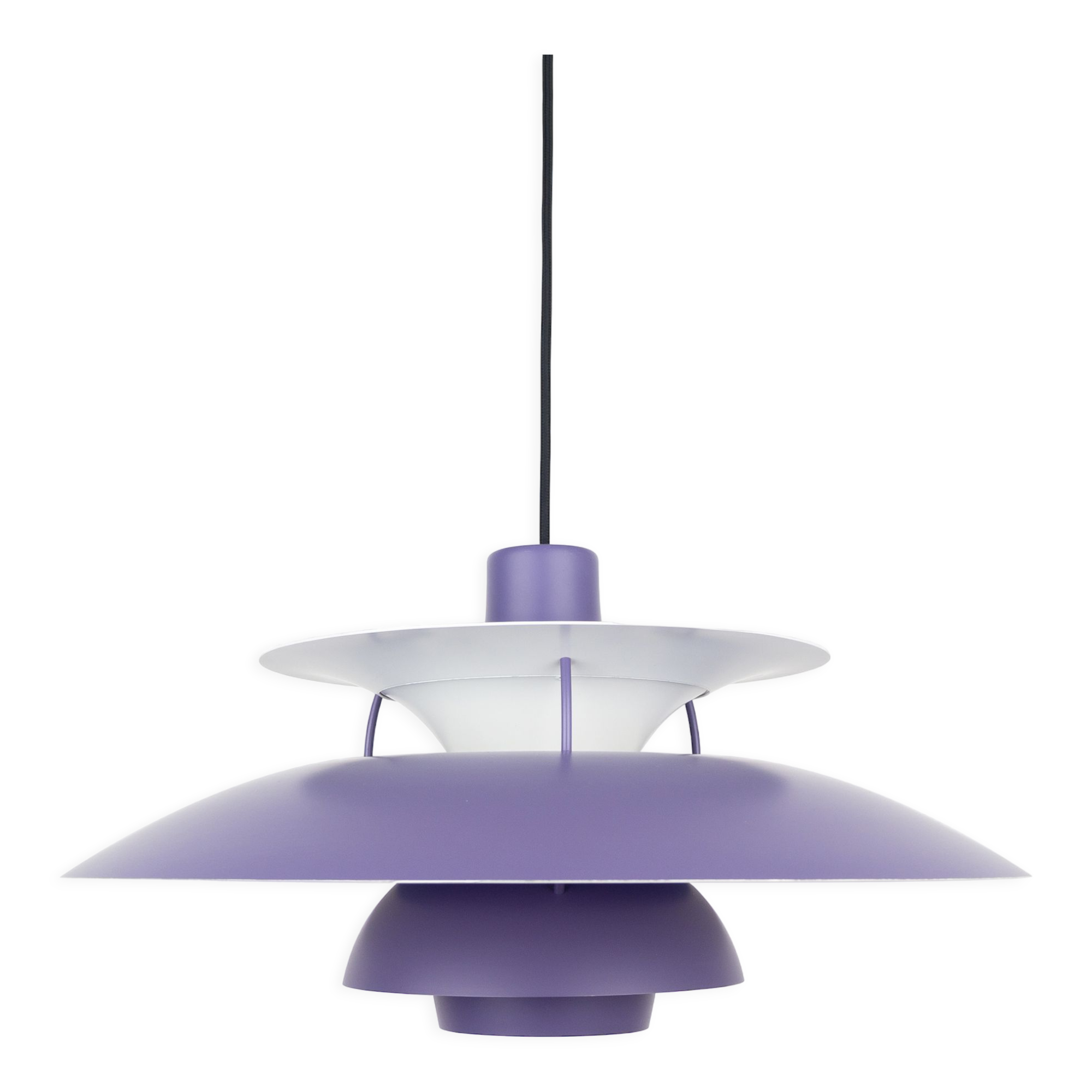 Danish vintage pendant lamp PH 5 by Poul Henningsen, Louis Poulsen, 1958