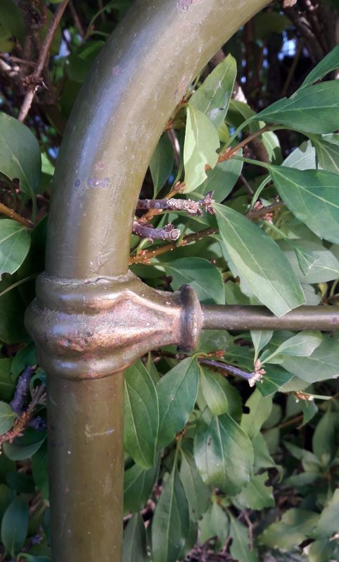 Napoleon III iron headboard L127xH144