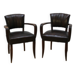 Paire de chaises bridge