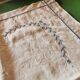 Pair of antique linen pillowcases with monogram