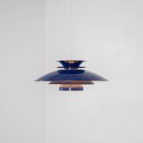 Elegant blue pendant light by Belux