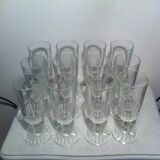 Set of 12 champagne flutes