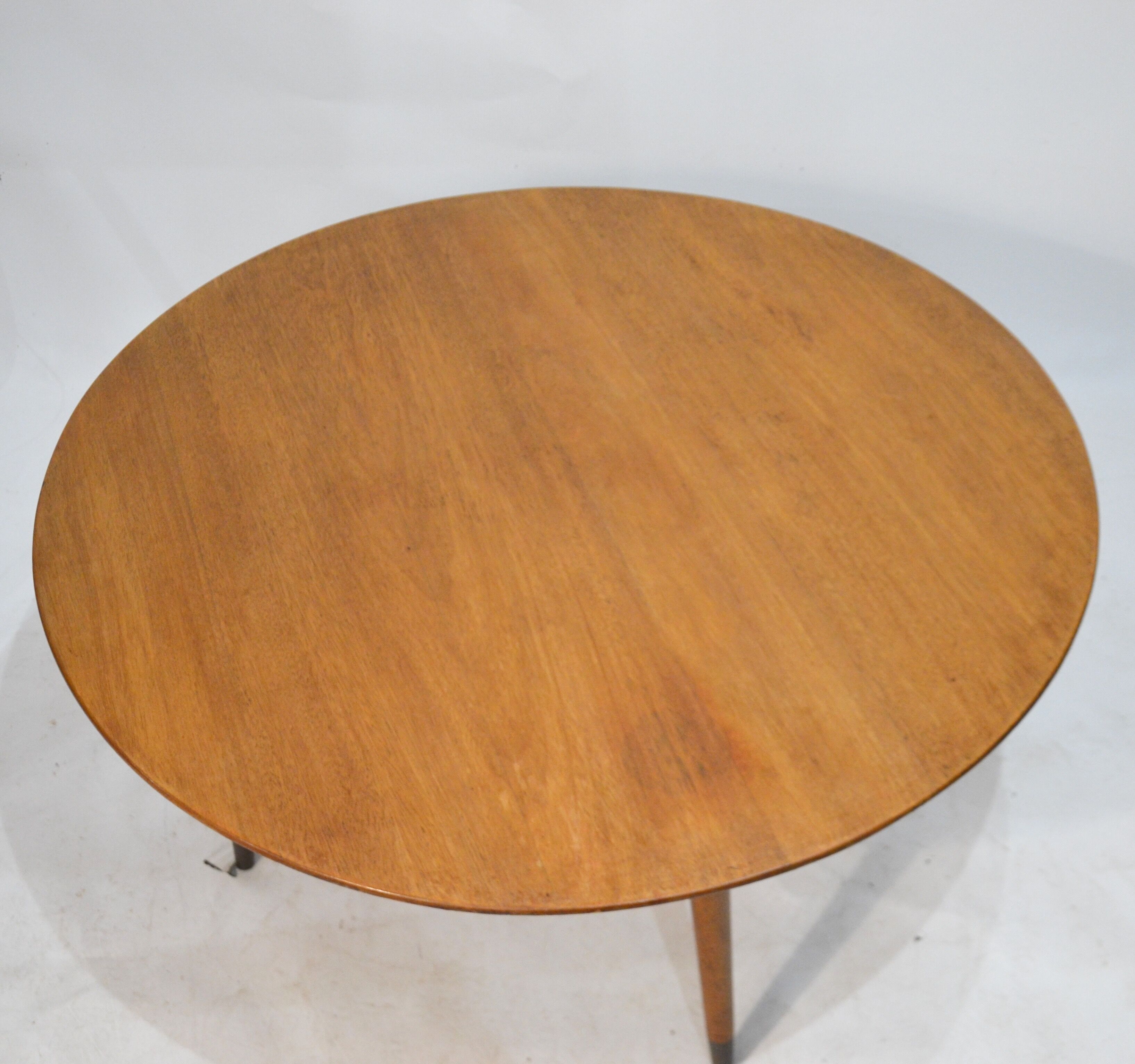 1960s round coffee table