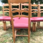 Lot de 6 chaises anciennes