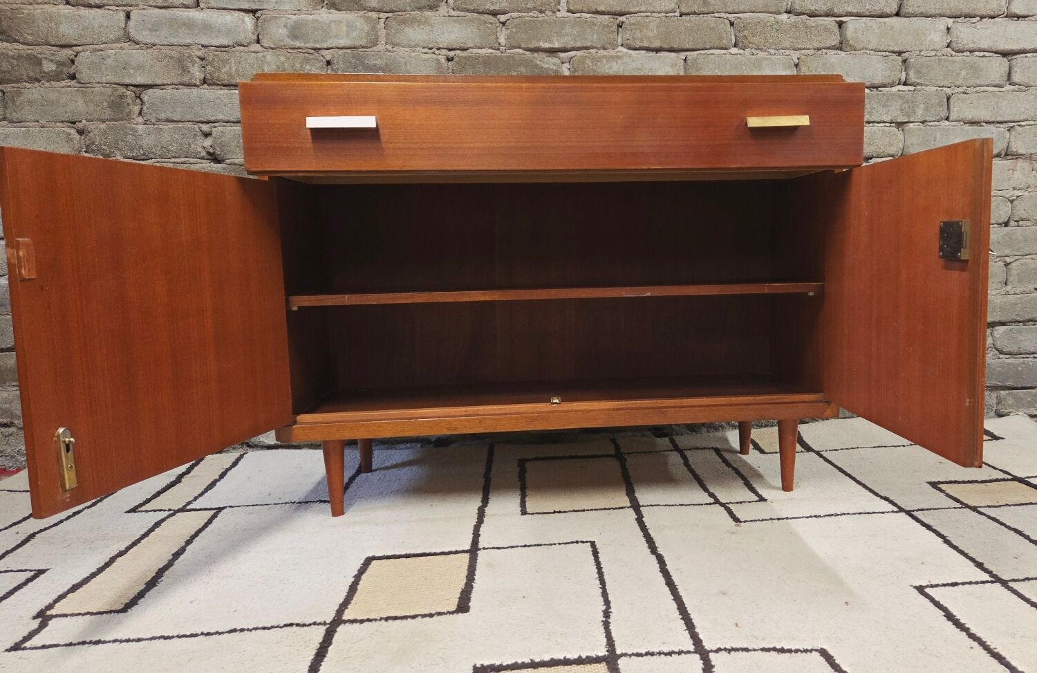 Vintage Scandinavian furniture from the 1960s.