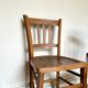 2 chaises bistrot en bois clair