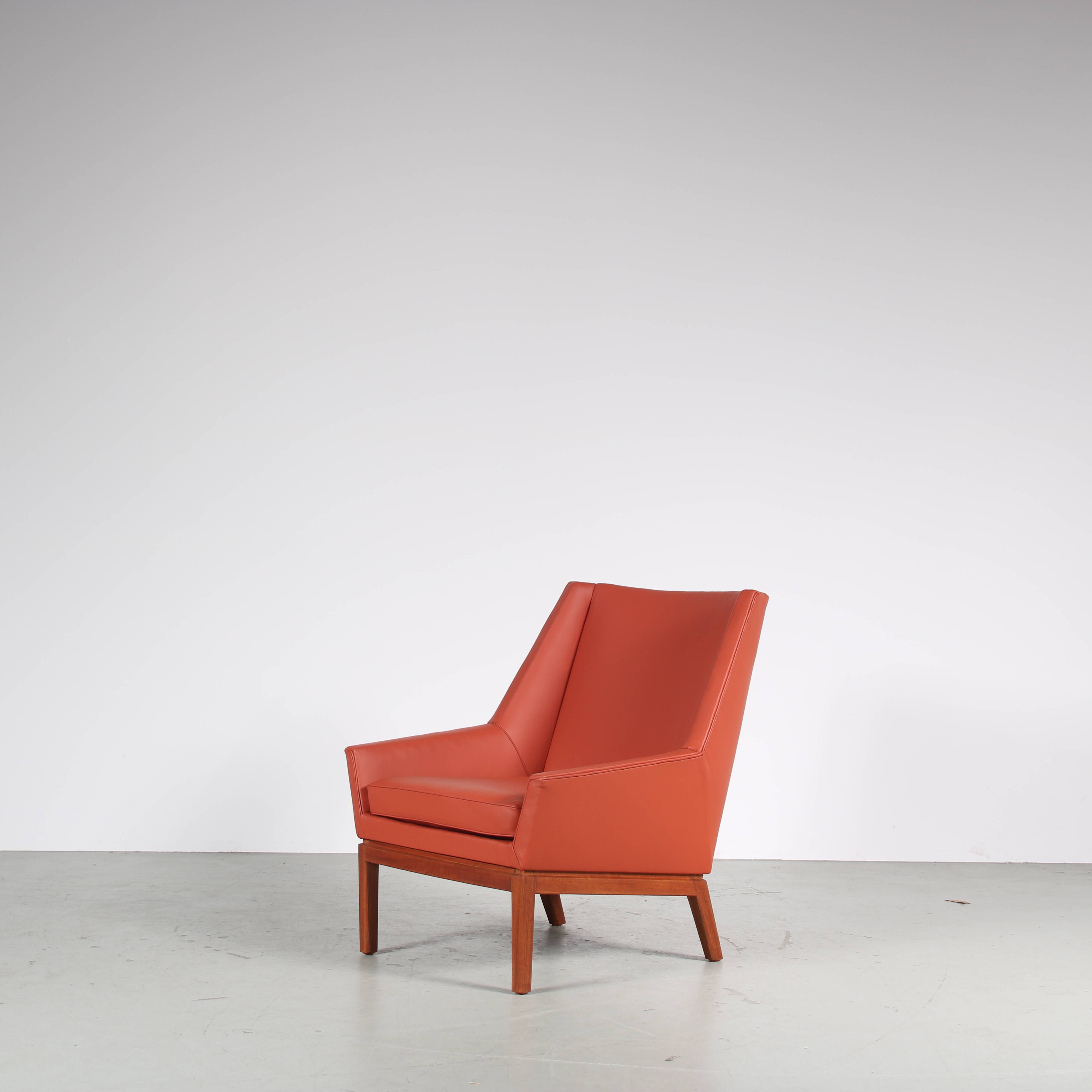 “Prism” Chair by Erik Kolling Andersen for Peder Pedersen, Denmark 1950
