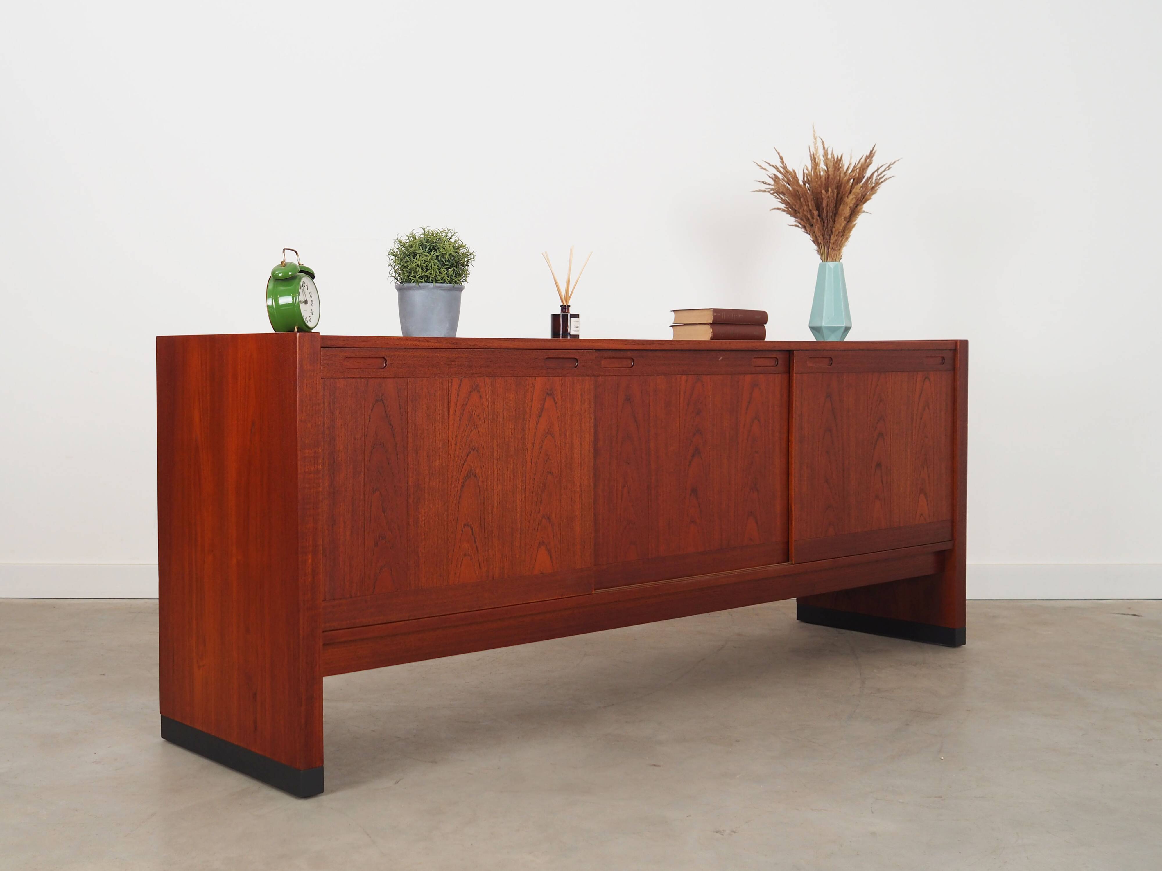 Teak sideboard, Danish design, 1960s, production: Skovby