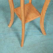 Vintage pine plant shelf, plant stand Sweden 1960