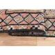 1970s Vintage Turkish Oushak Handmade Wool Cotton Brown Runner Rug 83x290