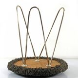 Bronze mid-century vintage stool – 1950s / 1960s