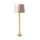 Scandinavian brass lampadair 1970