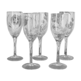 Five 40s liquor glasses - Ancient crystal glasses
