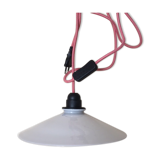 Pretty opaline blinds walk-in lamp