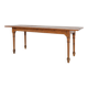 Rustic Farmhouse Table in Oak, France, 1850s