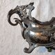 Late 19th century plated bronze planter, Louis XV style rocaille decoration