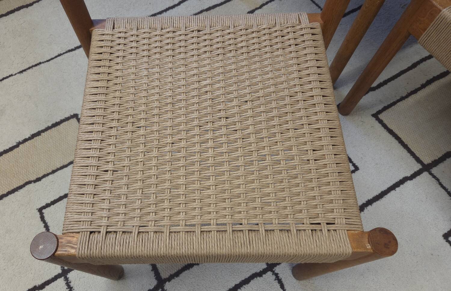 Set of 4 Danish chairs from the 1970s