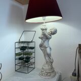 Lampe avec un enfant style grec