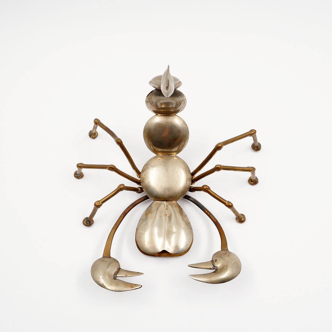 Brass and metal scorpion - 1970s