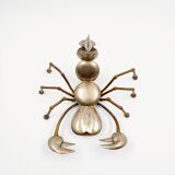 Brass and metal scorpion - 1970s