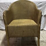 Fauteuil rotin Lloyd Loom