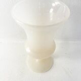 Pink alabaster stone vase, 1960