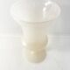 Pink alabaster stone vase, 1960