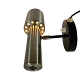 Koch & Lowy - wall spotlight - stainless steel - Space Age lighting - Ameri